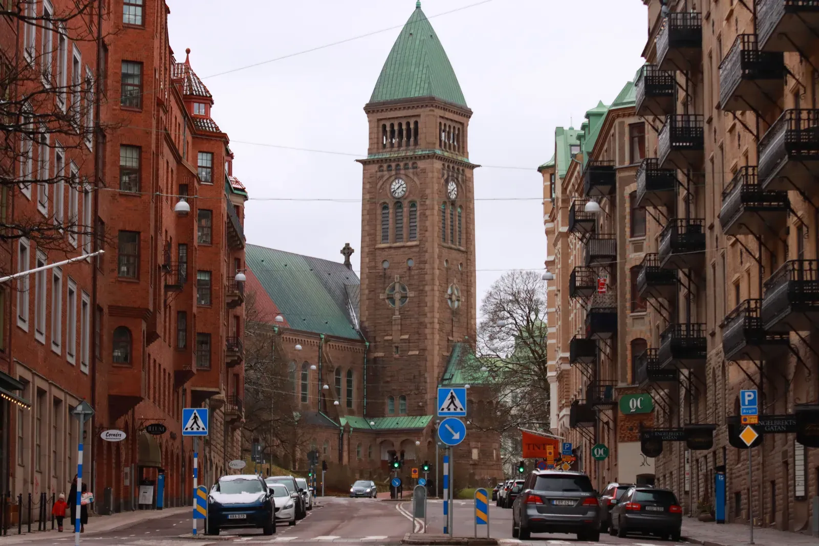 Vy över Göteborg, Sverige